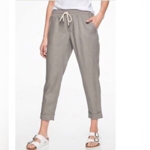 ❤️ ATHLETA LINEN BALI ANKLE PANTS, 6 (28)